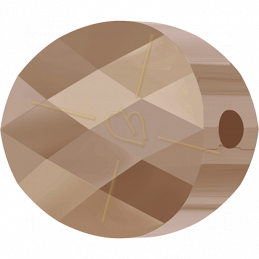 Swarovski Mini Oval Bead 8*6mm - Rose Gold