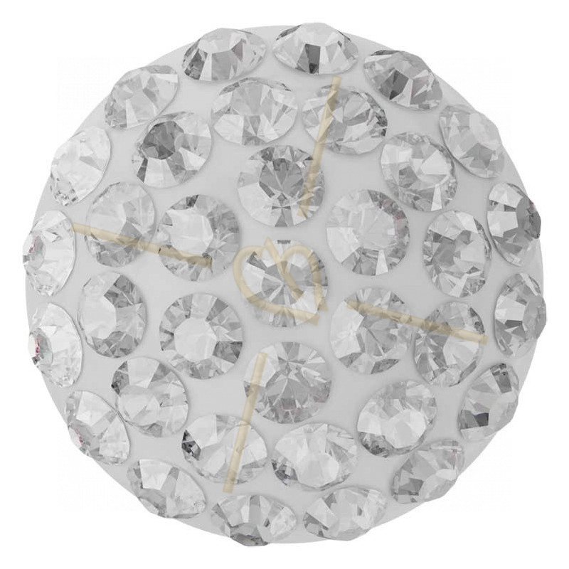 Cabochon Pavé Swarovski 12mm Crystal 86601