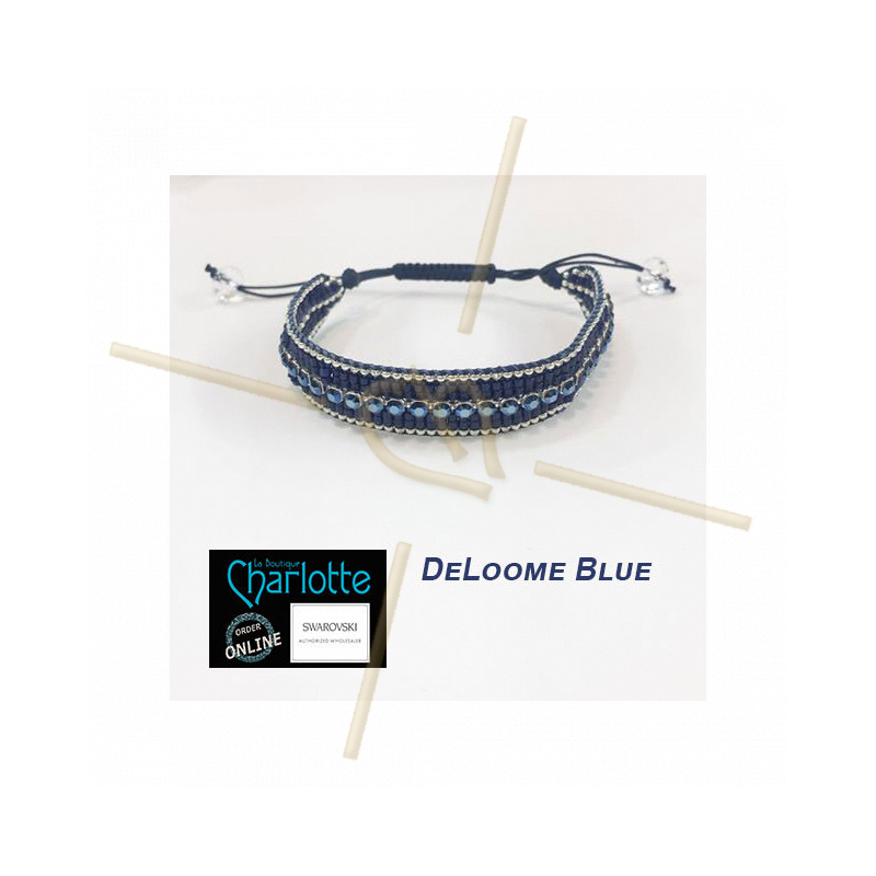 Kit bracelet DeLoome Bleu Cobalt