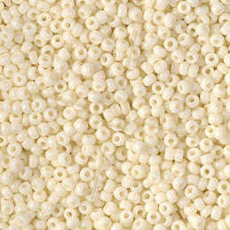 Rocaille 11/0 Miyuki Opaque Ivory 491