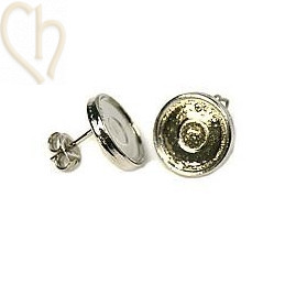 earring holder for cabochon 12mm 
