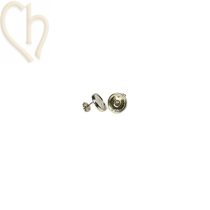 earring holder for cabochon 12mm 