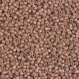 Miyuki Delica 11/0 - Galvanized Semi Mat Pink Blush - Db1156