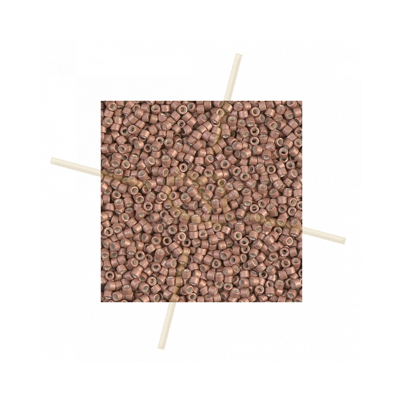 Miyuki Delica 11/0 - Galvanized Semi Mat Pink Blush - Db1156
