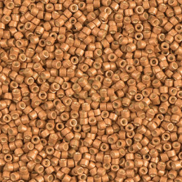 Miyuki Delica 11/0 - Semi Mat Galvanised Golden Copper - Db1155