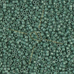 Miyuki Delica 11/0 - Galvanized Matte Dark Aqua - Db1172