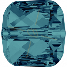 Swarovski Mini Square Bead 6mm 5053 Indicolite
