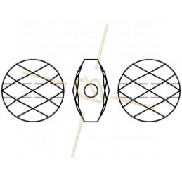 Swarovski Mini Round Bead 6mm 5052 Bronze Shade BRSH