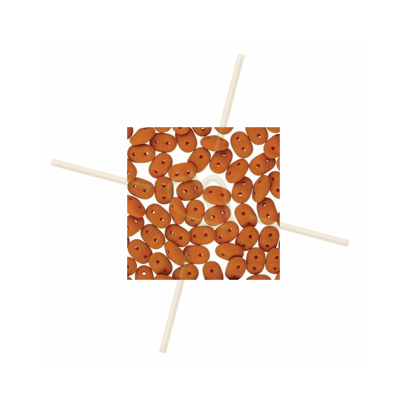 Superduo Matubo Matte Velvet Carrot DU0502010-29525