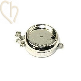 round lock 1-row cabochon 12mm