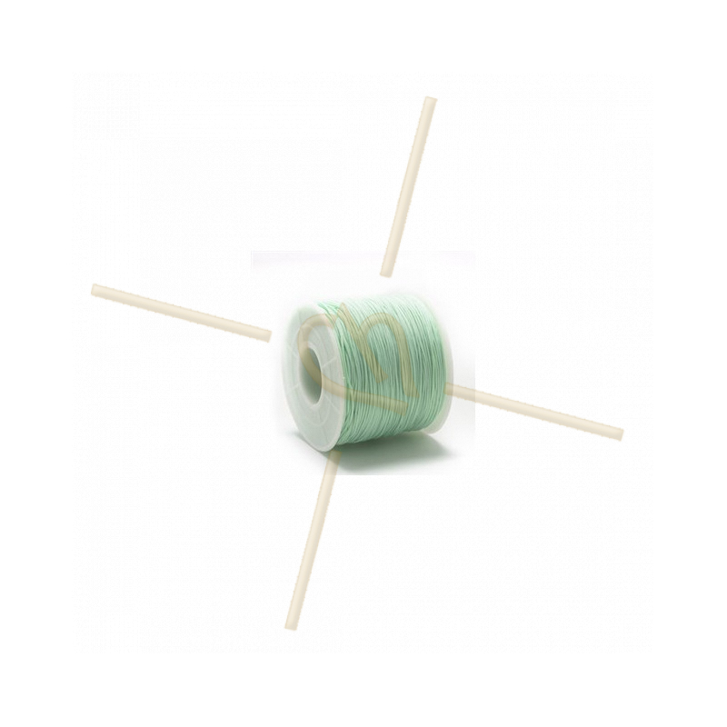 Macramé cordon 0.5mm  polyester Vert Menthe