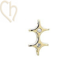 spacer 3 holes with strass