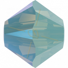 Swarovski 5328 toupie 4mm Pacific Opal Shimmer