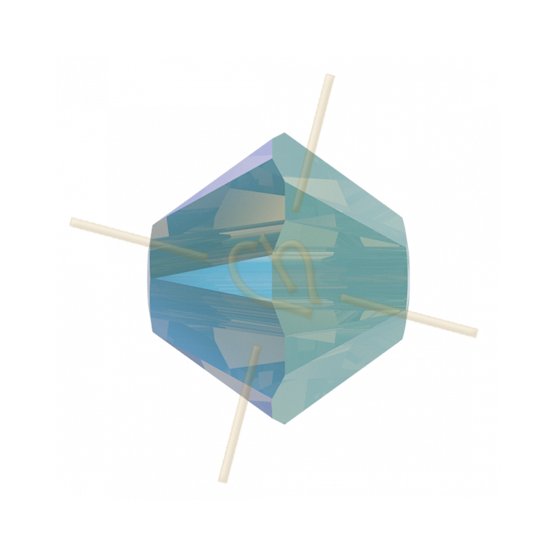 Swarovski 5328 bicone 4mm Pacific Opal Shimmer