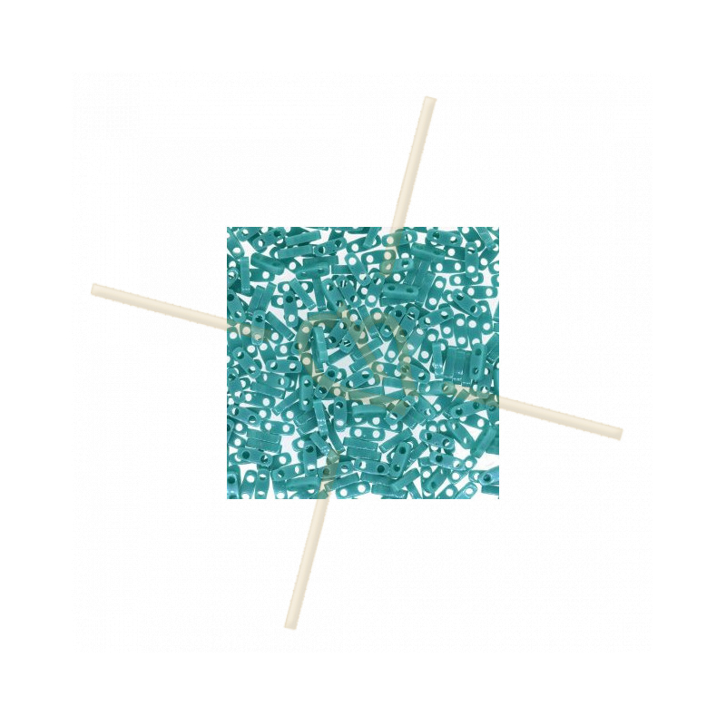 Miyuki Quarter Tila Opaque Turquoise Green QTL-412