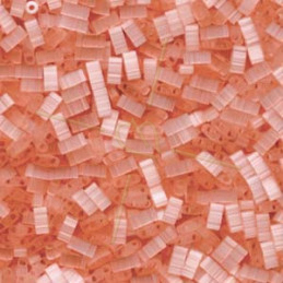 Half Tila Miyuki 5*2mm Silk Pale Coral HTL-2556