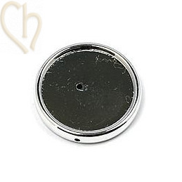 ronde plateau 24mm om te rijgen