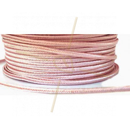 Soutache ruban 3mm couleur Rose 74