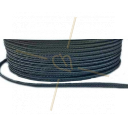 Soutache ruban 3mm couleur Gris Foncé 33