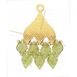 Cymbal Connector  - TOURLOS -gemduo connector - Embout Gold Plated