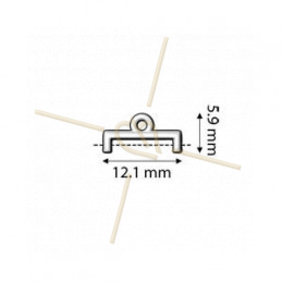 Cymbal Finding  - Topolia II - Delica - Embout Gold Plated