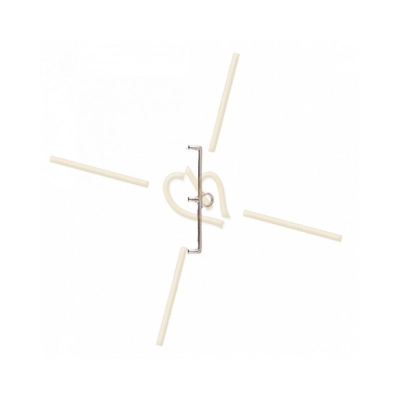 Cymbal Finding  - Topolia III- Delica - Eindstuk Rhodium