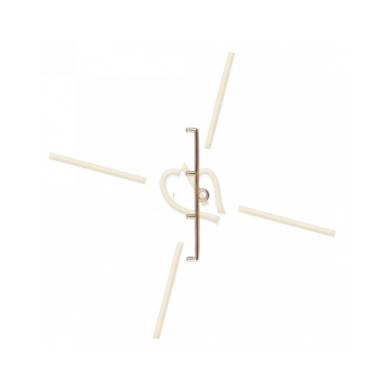 Cymbal Finding  - Topolia IV - Delica - Eindstuk Rhodium