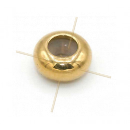 Ring Staal 8mm met rubber inside