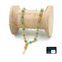 Necklace Julia Green gold