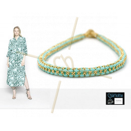 Kit du Collier Laura Turquoise