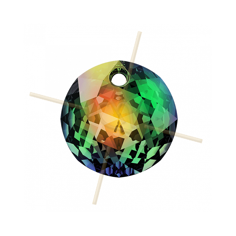 Swarovski pendentif 6430 8mm Vitrail Medium
