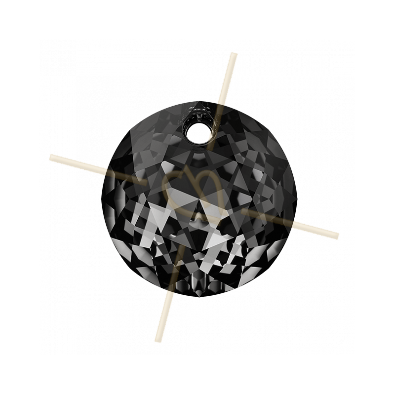 Swarovski pendentif 6430 10mm Silver Night