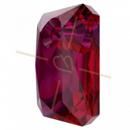 hanger Swarovski 6435 9mm Scarlet