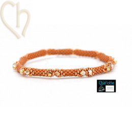 Kit Bangle Bracelet Cedar Gold