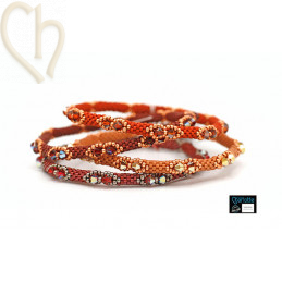 Kit Bangle Bracelet Red Shadow