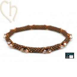 Quintet Kits Bangle Bracelets 5 colors Automn Leaves + FREE Miyuki Thread