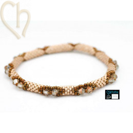 Quintet Kits Bangle Bracelets 5 colors Automn Leaves + FREE Miyuki Thread