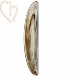Cabochon Austrian Crystal oval 30*22.7mm Golden Shadow