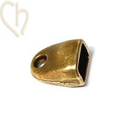 Endcap for licorice leather