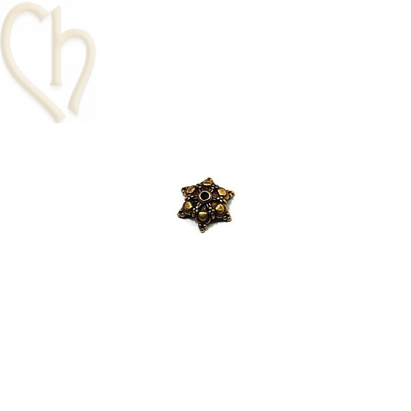 Beadcap "star" 18mm