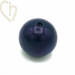 Boule en bois 30mm Blue Marine