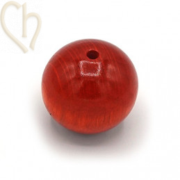 Boule en bois 30mm Orange