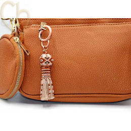 Hanger Bolsa Beige Gold