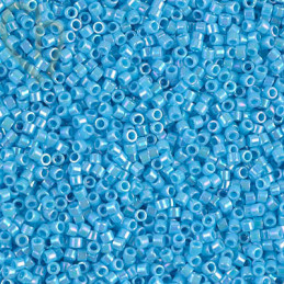 Opaque Turquoise Blue AB - Miyuki Delica 11/0 5 gr. DB0164