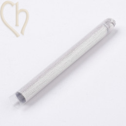 Floche polyester 70mm Gris