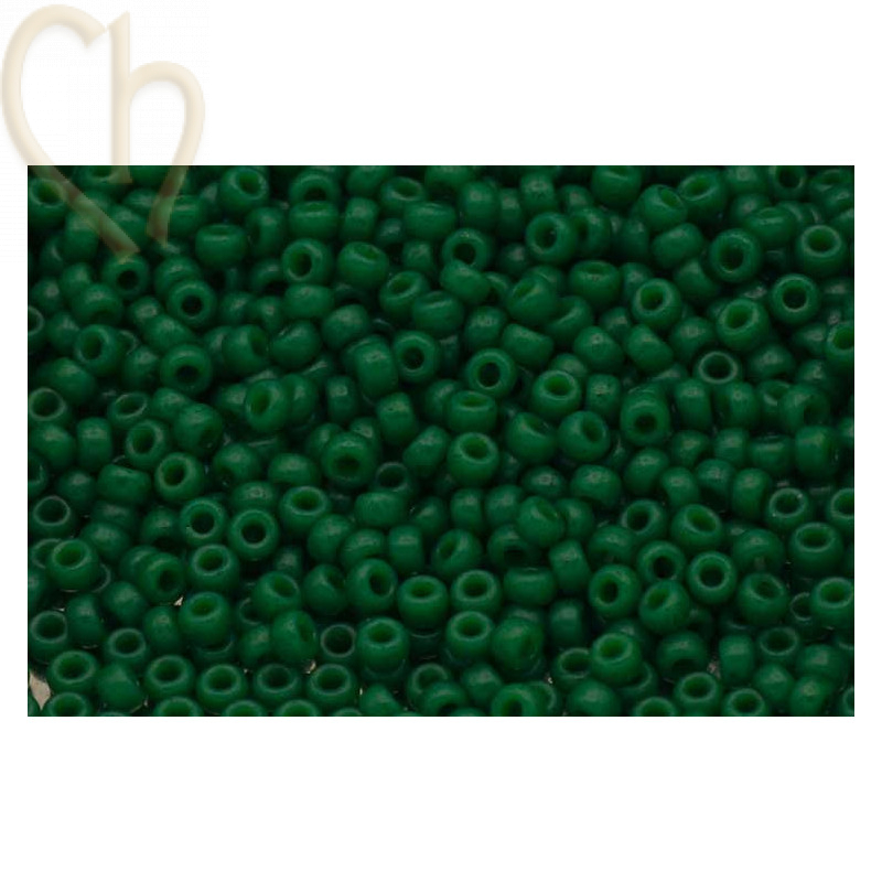 Rocaille 11/0 Miyuki Green Opaque