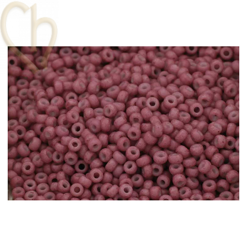 Rocaille 11/0 Miyuki Vintage Pink Opaque