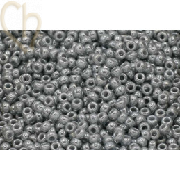 Rocaille 11/0 Miyuki Grey Opaque Lustered 433