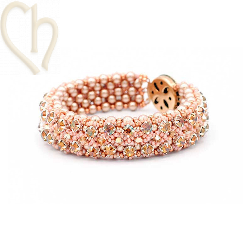 Kit bracelet Gaudy Salmon