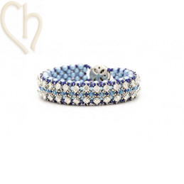 Kit bracelet Gaudy Light Blue